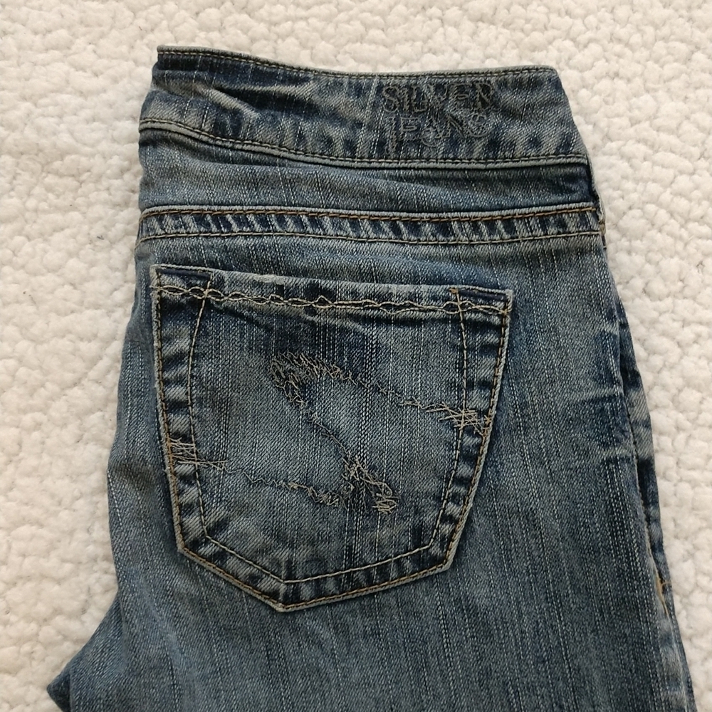 Silver Tina Boot Cut Jeans Size 26 - Picture 2 of 11